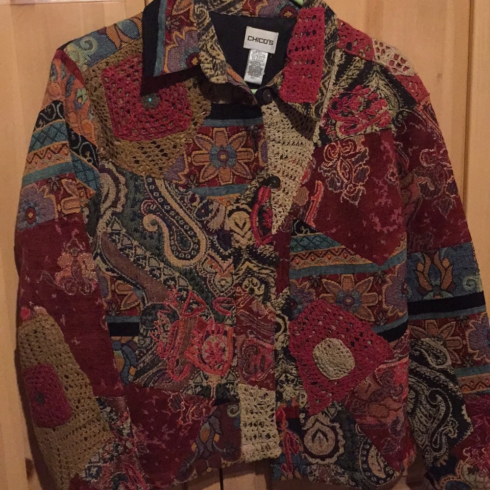 Jacket lace detail
